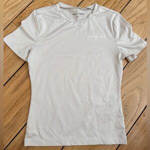 Women's White Short Sleeve Tee
